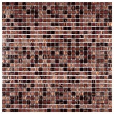 Imagem de Kit 1m² Pastilha de Vidro 30cm X 30cm Miscelanaea Lilas