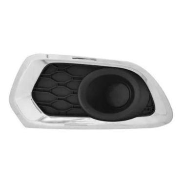 Imagem de Moldura Tampa Farol Milha Cromado Sandero 15 A17 Ld Esquerdo