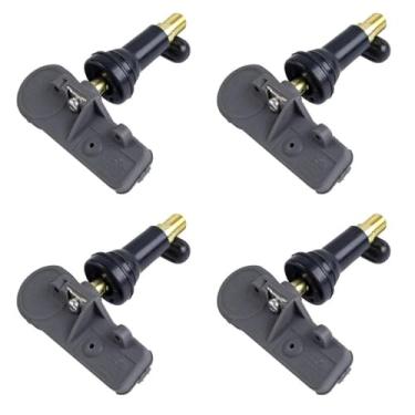 Imagem de Sensor de pressão de pneus TPMS BB5T-1A180-AA compatível com Lincoln MKS MKT MKX MKZ Mark LT BB5Z1A189A (4 unidades)