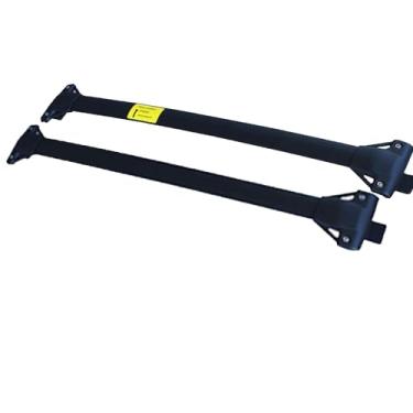Imagem de YiXi-Partswell 2 peças de rack de teto barras transversais bagageiro de aço inoxidável adequado para Lexus RX RX350 RX450 RX450H 2016-2020 - Preto