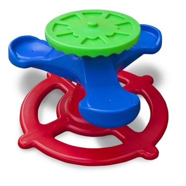 Imagem de Gira Gira Carrossel Infantil de Plástico Freso - 3 Lugares