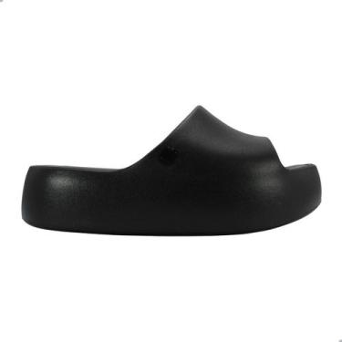 Imagem de Tamanco Melissa Free Platform Slide Adulto Preto, Pp, Preto, 35