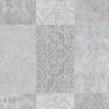 Imagem de Papel de Parede Ivy Geométrico Azul 6807-20