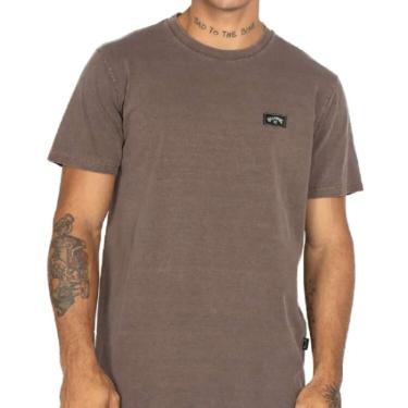 Imagem de Camiseta Billabong Essential Masculino - Marrom escuro