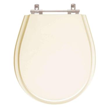 Imagem de Assento Sanitario Poliester Avalon Bone (bege Claro) Para Vaso Ideal Standard