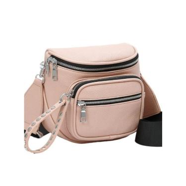 Imagem de Bolsa Feminina Transversal Tipo Pochete Lançamento 116 Cor:rosa