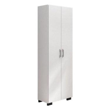 Imagem de Livreiro Office Com Portas Grandes Branco Trama - Móveis Leão