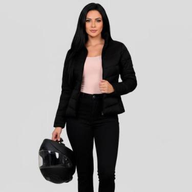 Imagem de Casaco Bobojaco Jaqueta Puffer Feminina Corta Vento Nylon - proprio, M