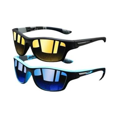 Imagem de Óculos De Sol Vintage Unissex Para Ciclismo E Pesca, Óculos De Moda Pa