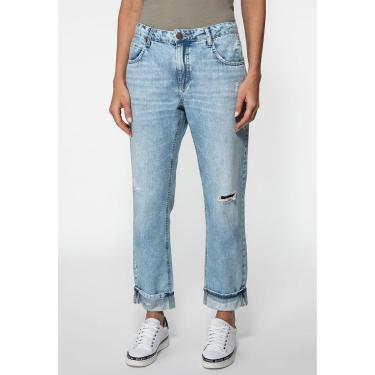 Imagem de Calça Jeans Guess Boyfriend Azul Claro-Feminino