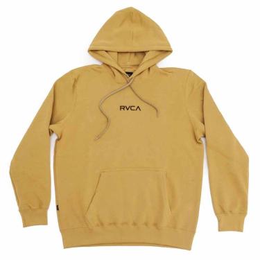 Imagem de Moletom RVCA Canguru Tonally - Amarelo Mostarda-Masculino