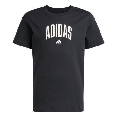 Imagem de Camiseta Infantil Menino Adidas Ke1348college Infantil Preta-Masculino