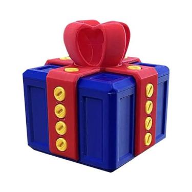 Imagem de Caixa De Presente Engraçada Com Parafuso 3D Impresso, Brinquedo Criati