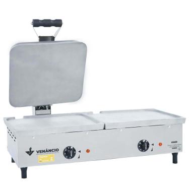 Imagem de Sanduicheira Conjugada Venâncio Industrial SCE70A Em Alumínio 71Cm 220V 16942