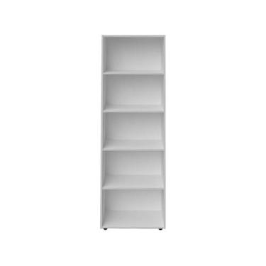 Imagem de Estante para Livros 5 Prateleiras 180cmx60cm Multy - Artely, Branco