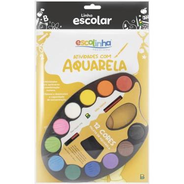 Imagem de Livro - Linha Escolar Livro-Kit Aquarela (Escolinha)
