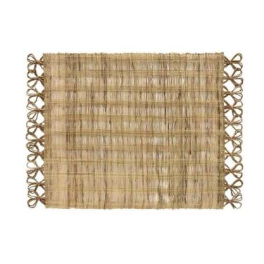 Imagem de Jogo Americano Avulso Rami Loop Retangular Natural Copa & Cia