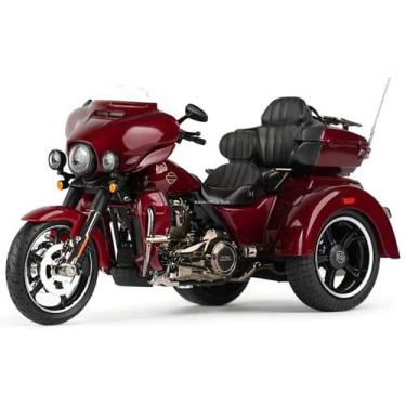 Imagem de Miniatura Harley Davidson CVO Tri glide 2021 Maisto 1/12, Vermelho