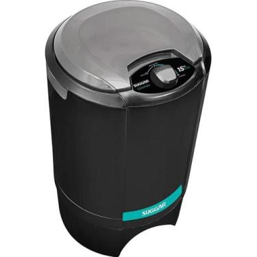 Imagem de Centrifuga de roupa suggar 15kg 127v, Preto, 110V