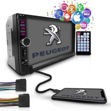 Imagem de Central Multimidia Universal Mp5 Espelha Android Ios Peugeot - First O
