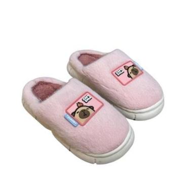 Imagem de Pantufa Peluciada Personagem Inverno Quentinha Solado Capiva-Unissex