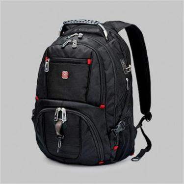 Imagem de Mochila Antifurto com Cadeado Executiva Usb Notebook Crosswave Masculina 41 Litros-Masc...