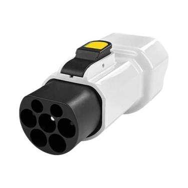 Imagem de Adaptador De Carregamento EV Tipo 2 Macho Para Tomada Doméstica 220V P
