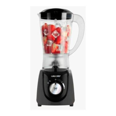 Imagem de Liquidificador Fast Mix 520W 2 Velocidades e Pulsar Mallory, Preto, 22