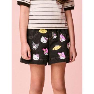 Imagem de Shorts Jeans Hello Kitty Friends Momi-Feminino