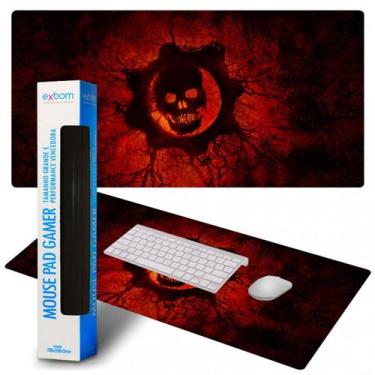 Imagem de Mouse pad gamer 700 x 350 (jogos mortais) - EXBOM