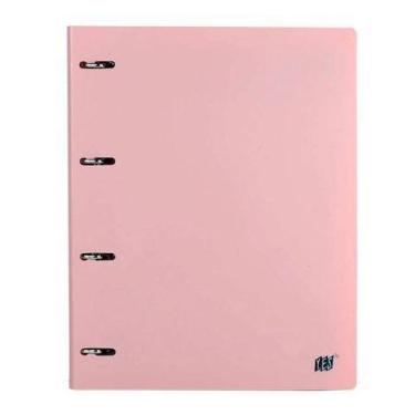 Imagem de Fichário Yes B5 (Colegial) Tons Pastel - Rosa