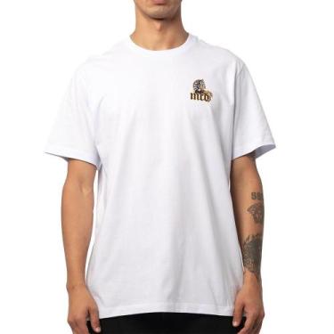 Imagem de Camiseta MCD Cavalo MCD Peito WT25 Masculina Branco, GG, Branco