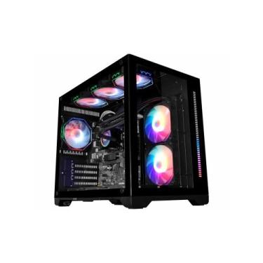 Imagem de Gabinete Gamer SPACE X, Lateral vidro temperado - CG-412A - K-Mex