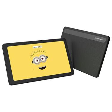 Imagem de Tablet Vision Tab7 Minions 7 Polegadas 64GB Wi-Fi Android 14 Go Preto Positivo