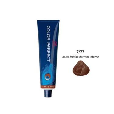 Imagem de Wella Professionals Color Perfect Louros 60ml Todas as Cores, 7/77 Lou