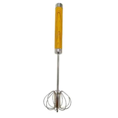 Imagem de Batedor Mixer Manual de Ovos 26,5 cm Bege - Quanhe
