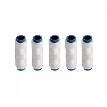 Imagem de Kit 5un Elástico Garrapeixe Transparente 100m Amarrar Isca Com Atrativ