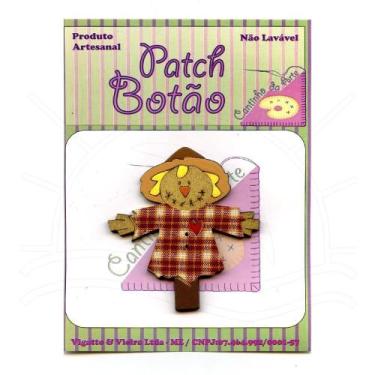 Imagem de Botton Patch Especial Espantalho 4013 - 1 Unid - Cantinho da Arte
