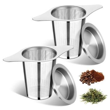 Imagem de Conjunto de 2 infusores de chá FrutPunch em malha de aço inoxidável
