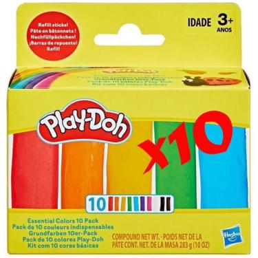 Imagem de Super Kit Massinha de Modelar com 100 Cores Básicas Hasbro