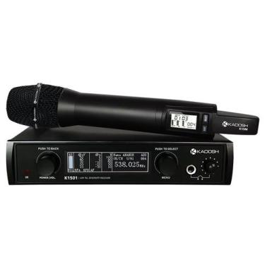 Imagem de Microfone kadosh k-1501m sem fio