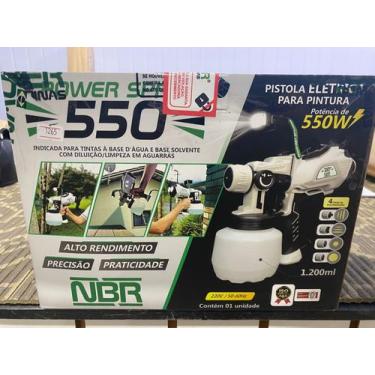 Imagem de Pistola P/pintura Power Spray 550w 220v Nb Serie 1244/1265 - Diferpan