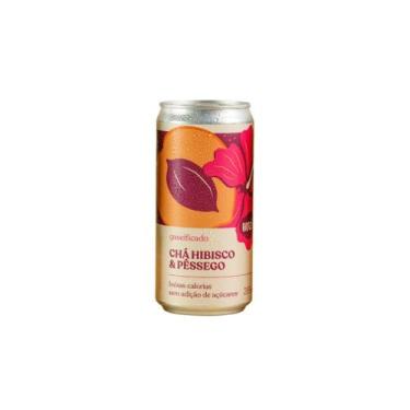 Imagem de Chá de Hibisco com Pêssego Gaseificado Brazô 269ml