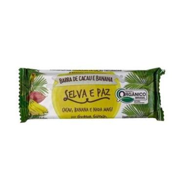 Imagem de Barra de Frutas Cacau e Banana Orgânica Selva e Paz 30g
