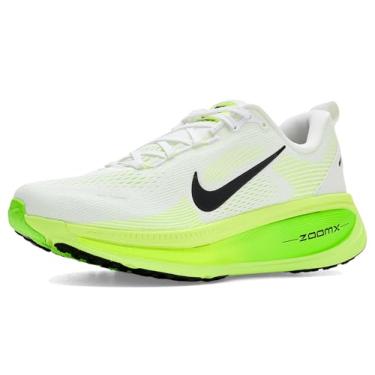 Imagem de Nike Tênis masculino Vomero 18, Branco/Preto/Verde elétrico/Volt, 40