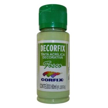 Imagem de Tinta Acrilica Fosca Decorfix Corfix 60ml - Selecione a Cor, 371-VERDE