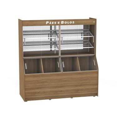 Imagem de Armário para Pães Appt2000 com Refrigeração e Iluminação LED Espelho MDF 220V Refrimate