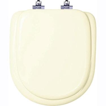 Imagem de Tampa de Vaso Almofadado com Amortecedor Etna Bege Claro para bacia Icasa