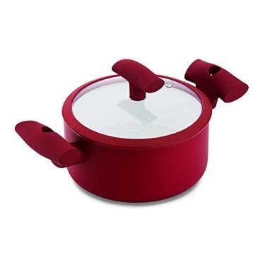 Imagem de Caçarola Com Tampa 22X9cm 3.5L Vermelha Hercules