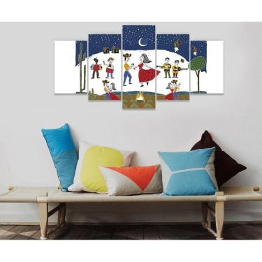 Imagem de Quadro Decorativo Sala Quarto Escritório Céu Estrelado